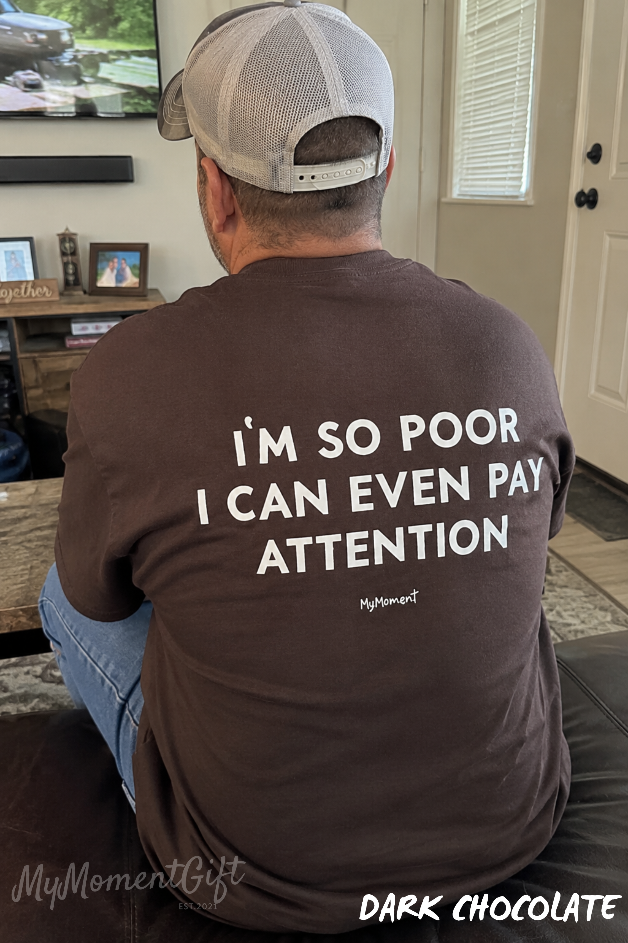 I’m So Poor I Can’t Even Pay Attention Shirt – Funny Graphic Tee