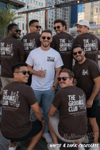 Personalized Groom and Groomsmen Shirts | The Grooms Club Bachelor Party Tees