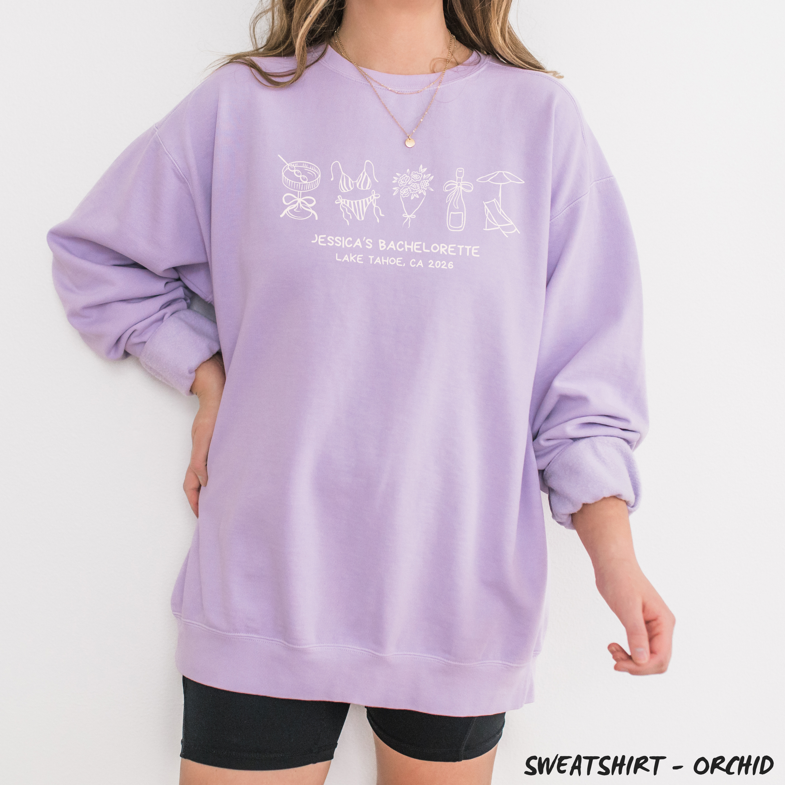 Vintage Beach Bridesmaid Sweatshirt - Bride Crew Wedding Weekend Crewneck