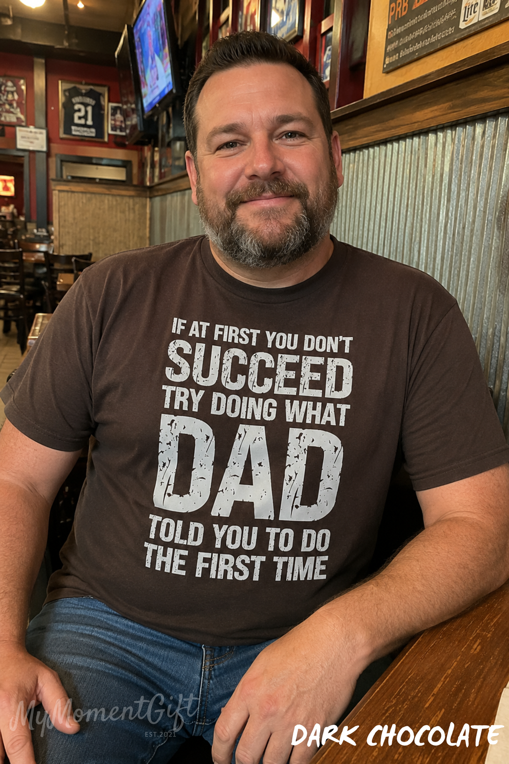 If at First You Don’t Succeed, Try Doing What Dad Told You Shirt | Funny Dad Tee