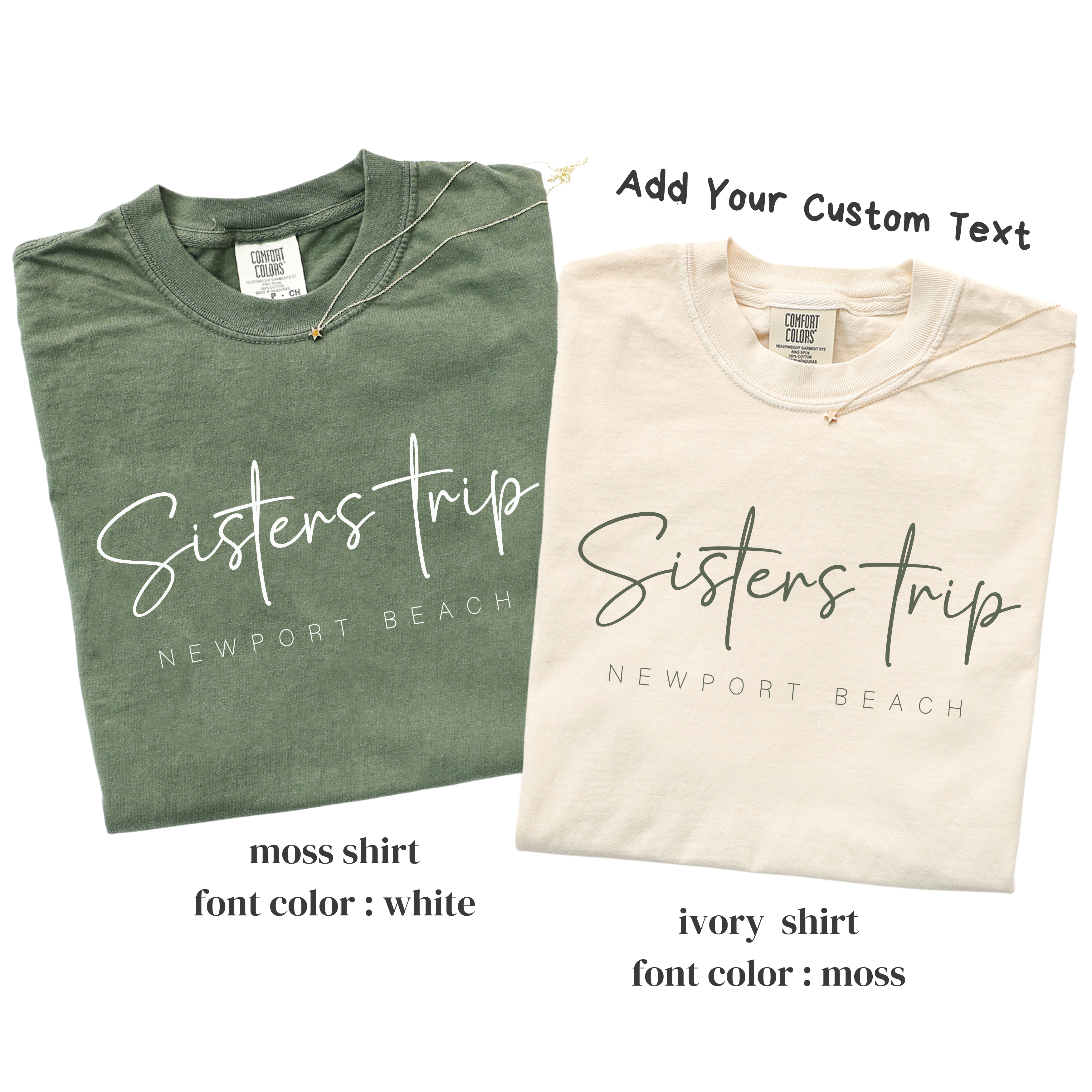 Sisters Trip Shirt | Matching Sister Vacation T-Shirt | Sisters Weekend Shirts | Custom Girls Trip Tee