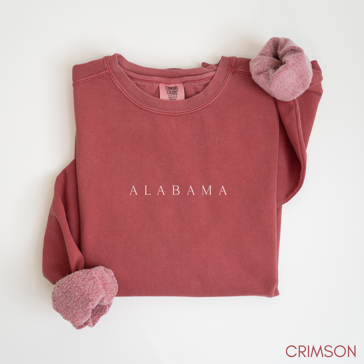 Vintage Alabama Sweatshirt | Garment-Dyed Relaxed Crewneck