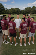 Birdies & Beers Golf Bachelor Party Shirts | Custom Golf Trip Shirts