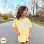 Six Birthday Girl Shirt With Ribbon, 6th Birthday Shirt, In My Six Era Birthday Tee