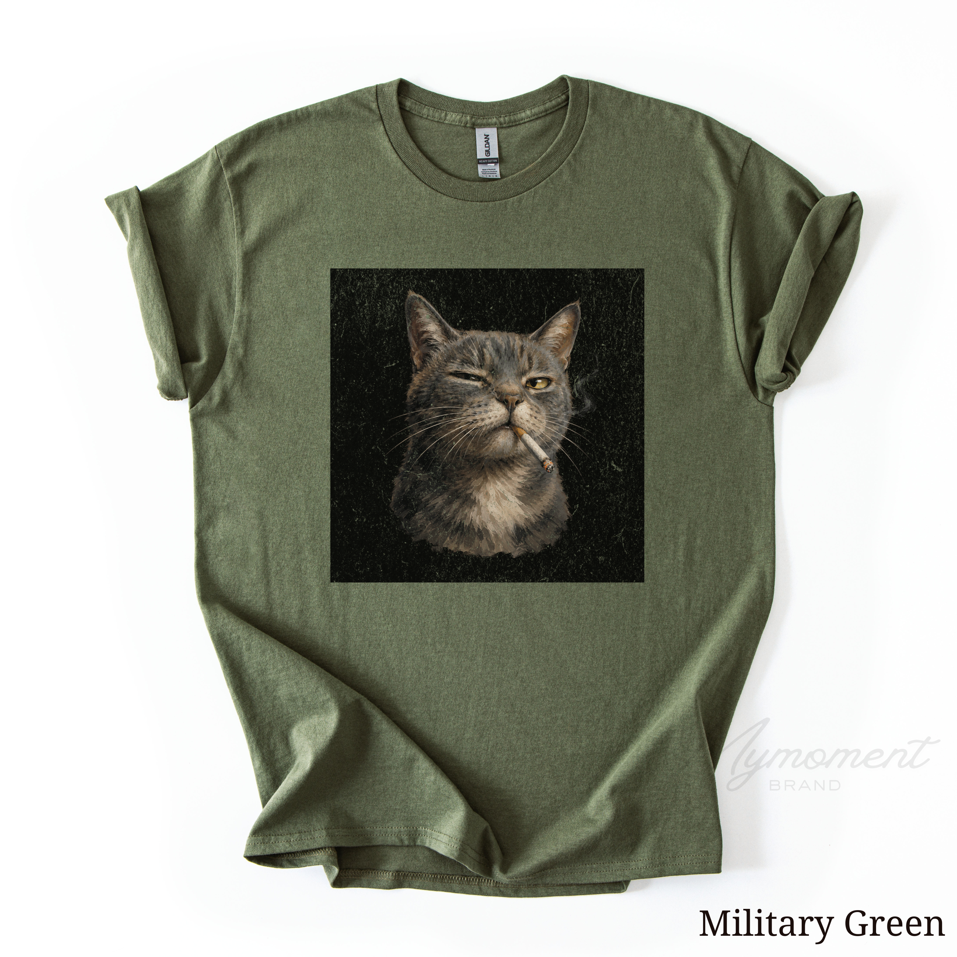 Funny Cat Shirt | Sarcastic Moody Cat Graphic Tee