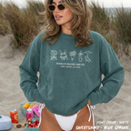 Vintage Beach Bridesmaid Sweatshirt - Bride Crew Wedding Weekend Crewneck