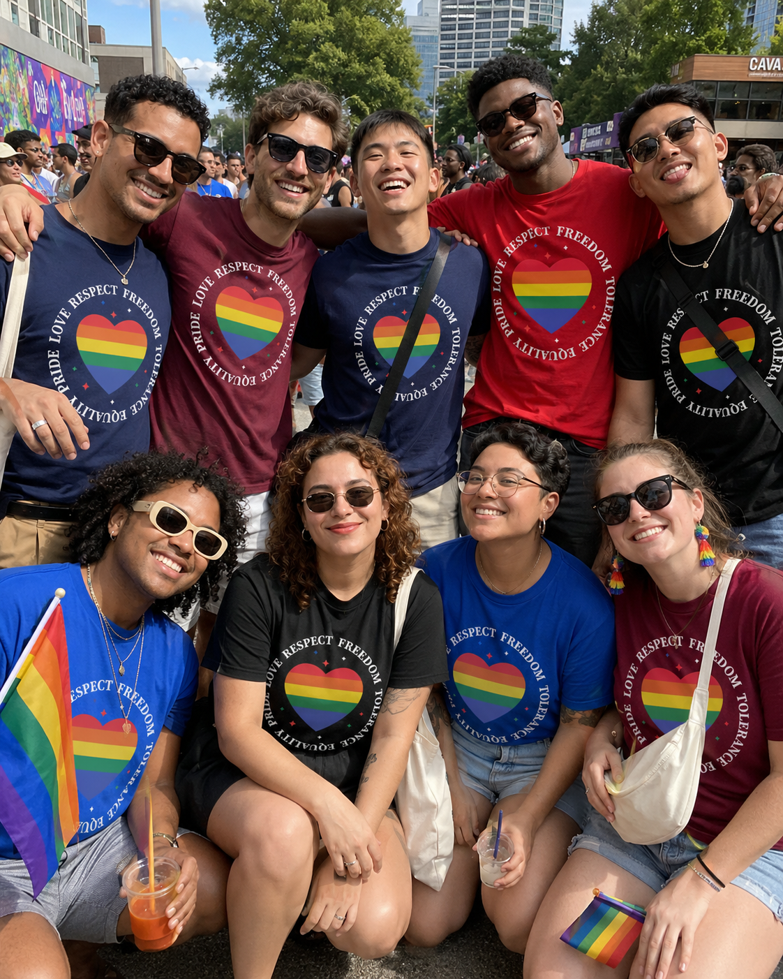 Pride Flag Shirt | LGBTQ Rainbow Shirt