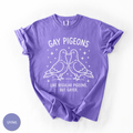 Gay Pigeons Shirt | Funny LGBTQ Pride Graphic Tee
