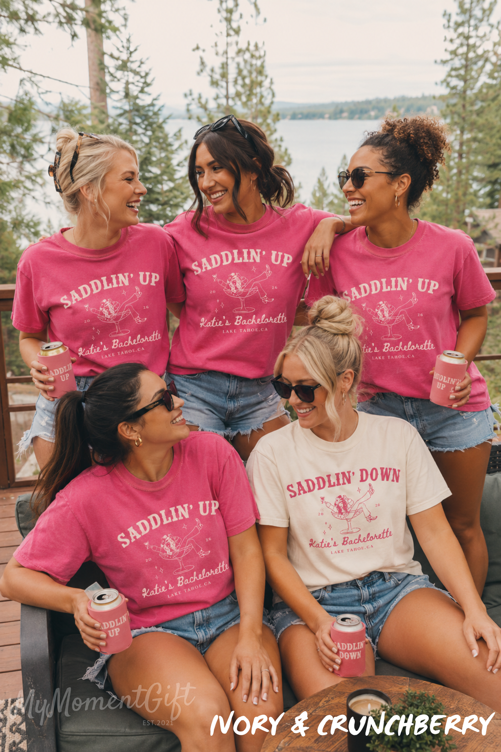 Saddlin' Up Settlin' Down Last Rodeo Bachelorette Party Shirt