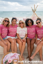 Ocean Tides Beach Birthday Girls Trip Shirts
