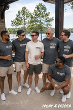 Matching Bachelor Party Shirts for Groom, Best Man & Family