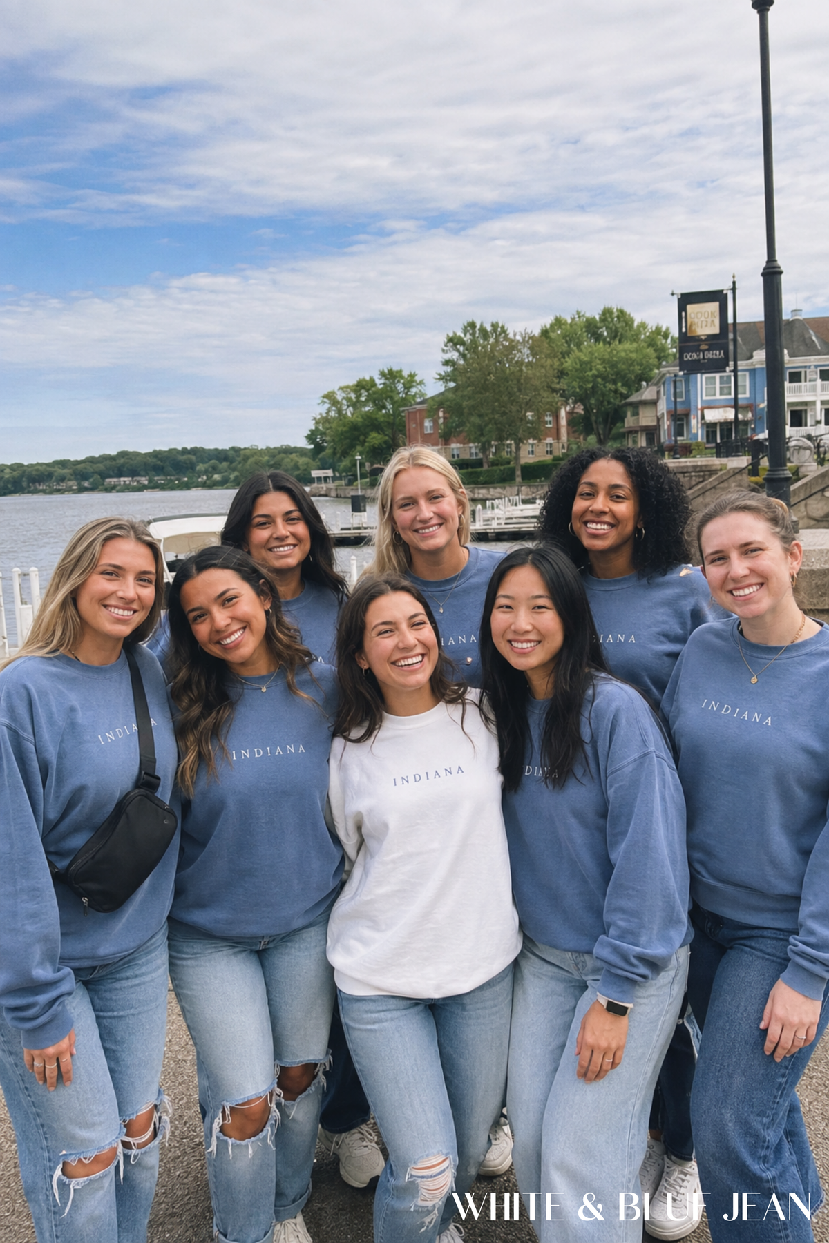 Indiana Sweatshirt | Matching Bachelorette, Birthday, and Vacation