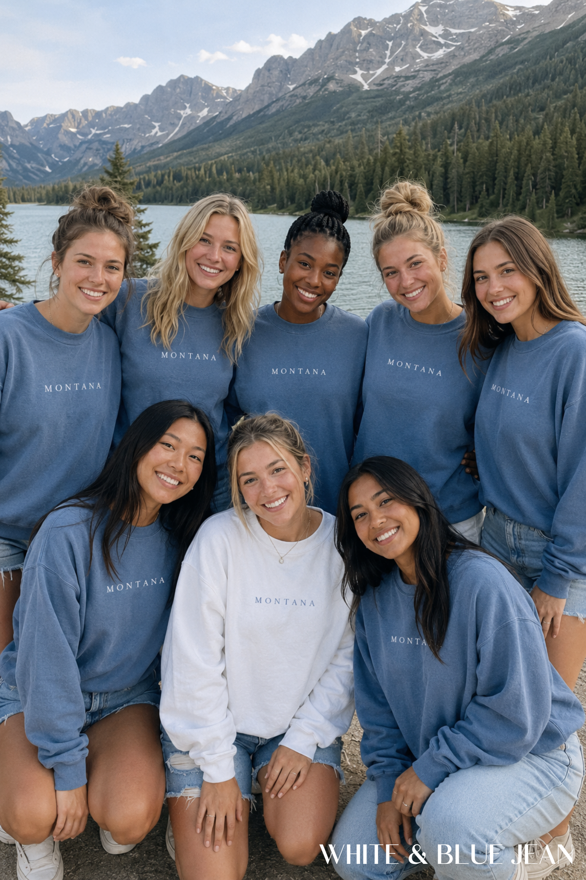 Montana Sweatshirt | Matching Bachelorette, Birthday, and Vacation