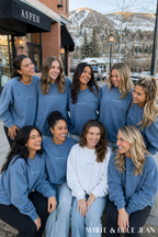 Aspen Sweatshirt | Matching Bachelorette, Birthday, and Vacation