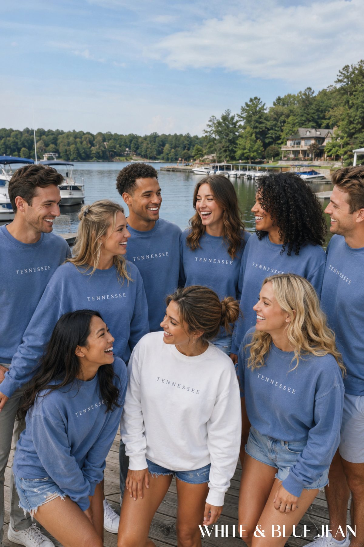 Vintage Tennessee Sweatshirt | Garment-Dyed Tennessee Crewneck