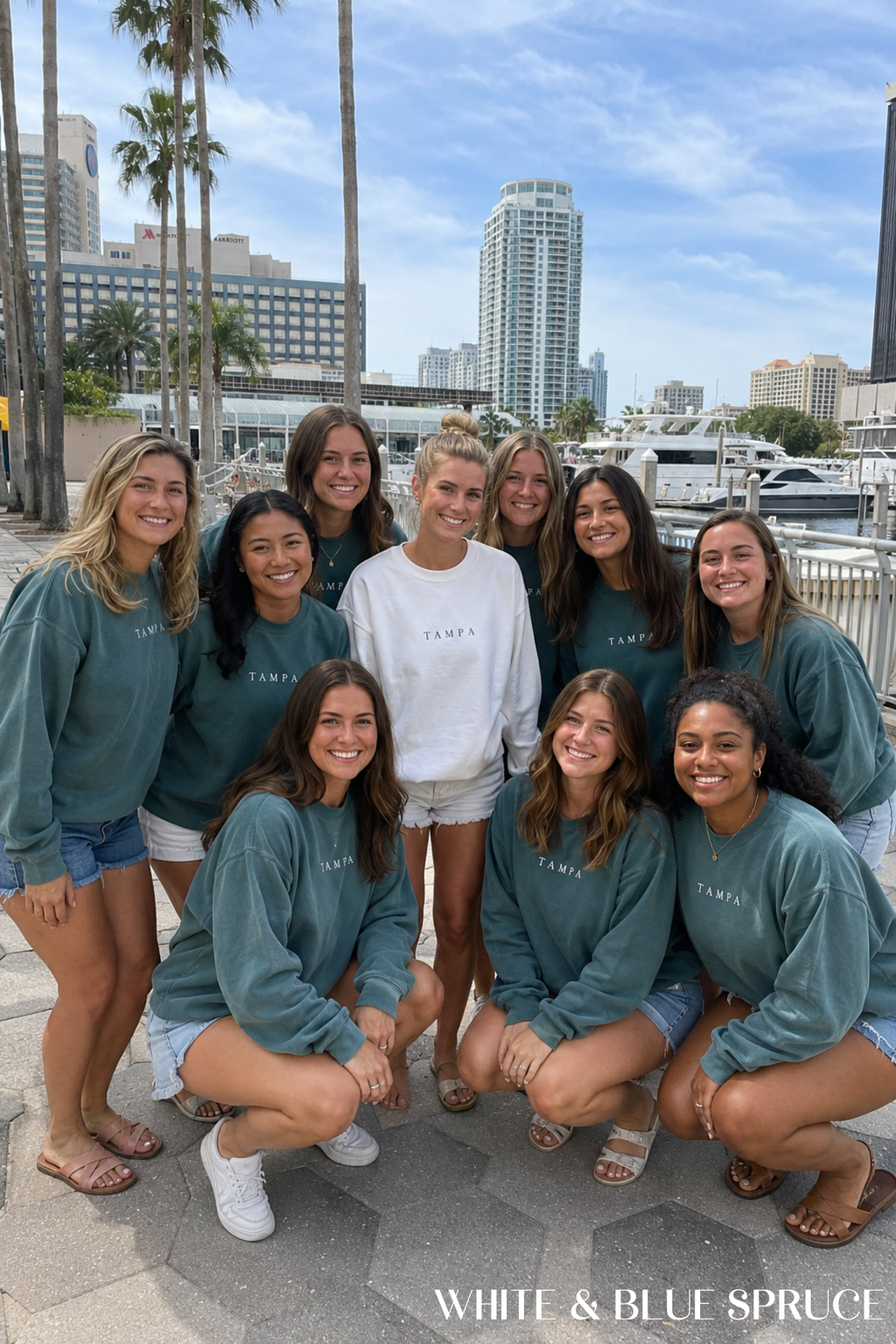 Tampa Sweatshirt | Matching Bachelorette, Birthday, and Vacation