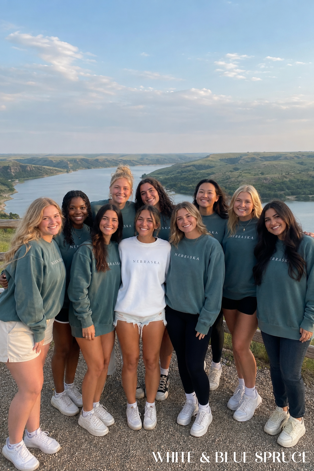Nebraska Sweatshirt | Matching Bachelorette, Birthday, and Vacation