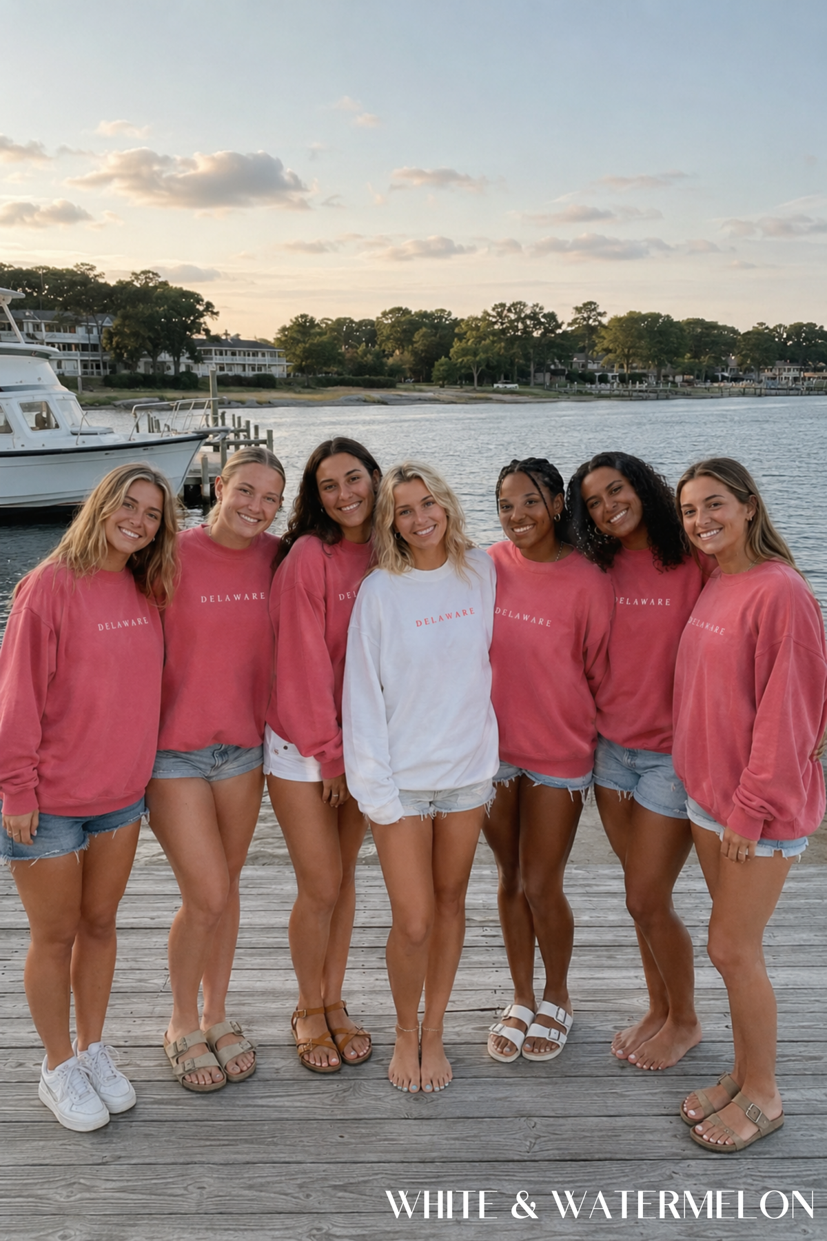 Delaware Sweatshirt | Matching Bachelorette, Birthday, and Vacation