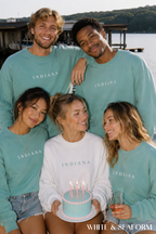 Indiana Sweatshirt | Matching Bachelorette, Birthday, and Vacation