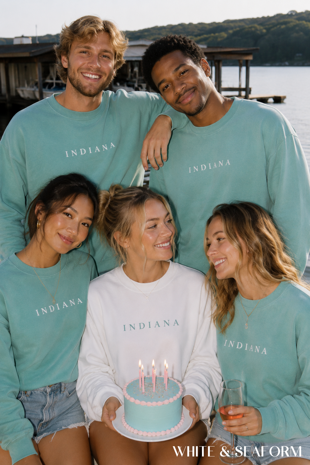Indiana Sweatshirt | Matching Bachelorette, Birthday, and Vacation