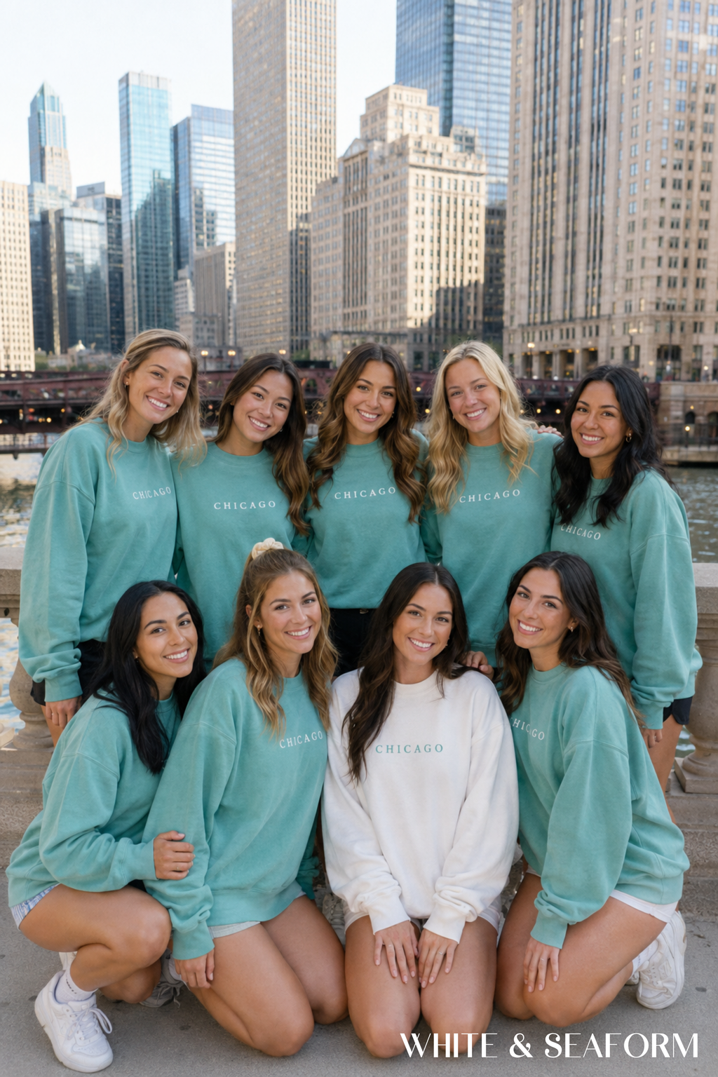 Chicago Sweatshirt | Matching Bachelorette, Birthday, and Vacation