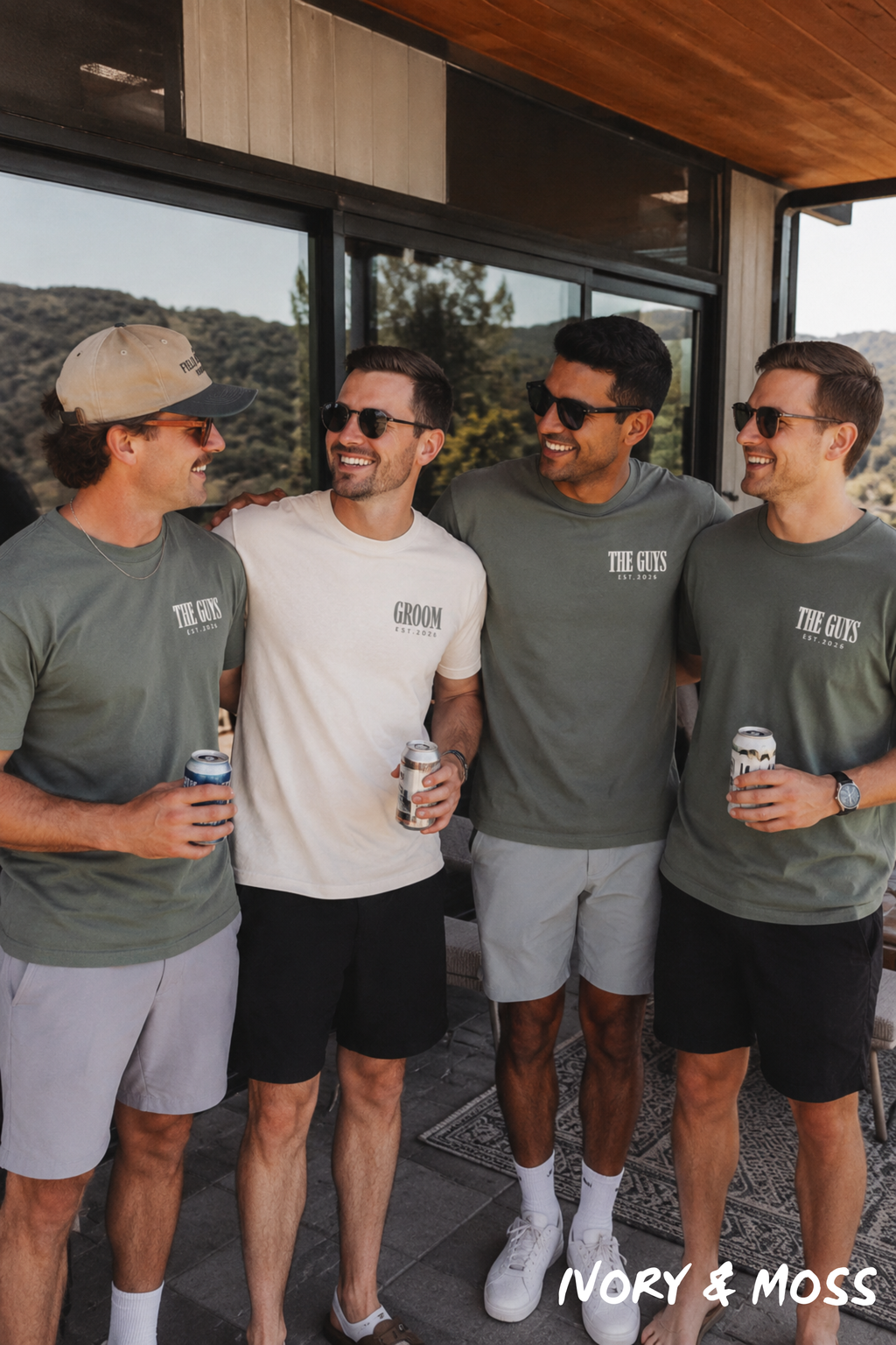 Custom Bachelor Party Shirts for Groom, Best Man & The Guys