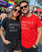 Protect The Dolls | Minimal LGBTQ Pride Shirt
