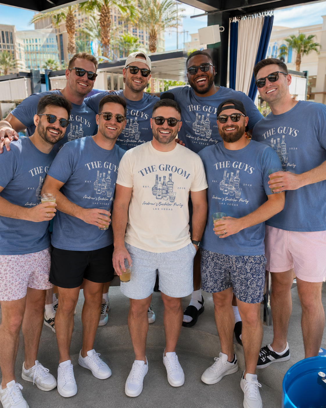 Personalized Bachelor Party Shirt - Groom Crew Tee