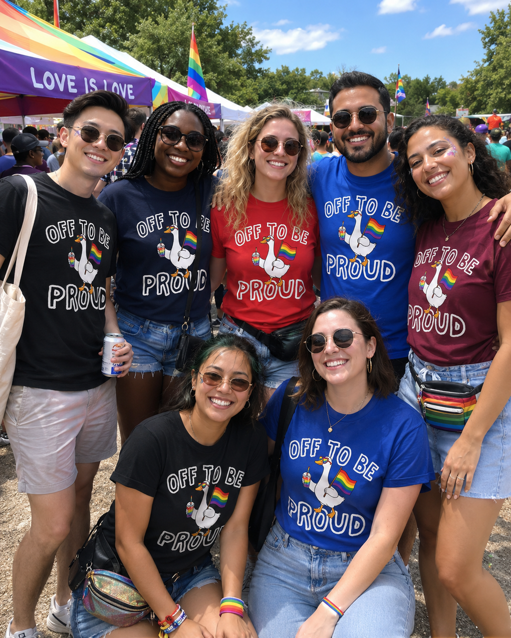 Silly Goose Pride Tee | Off to be Proud