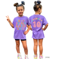 Retro In My Double Digits Era - Custom 10th Birthday Girl Shirt - Add Kid's Name