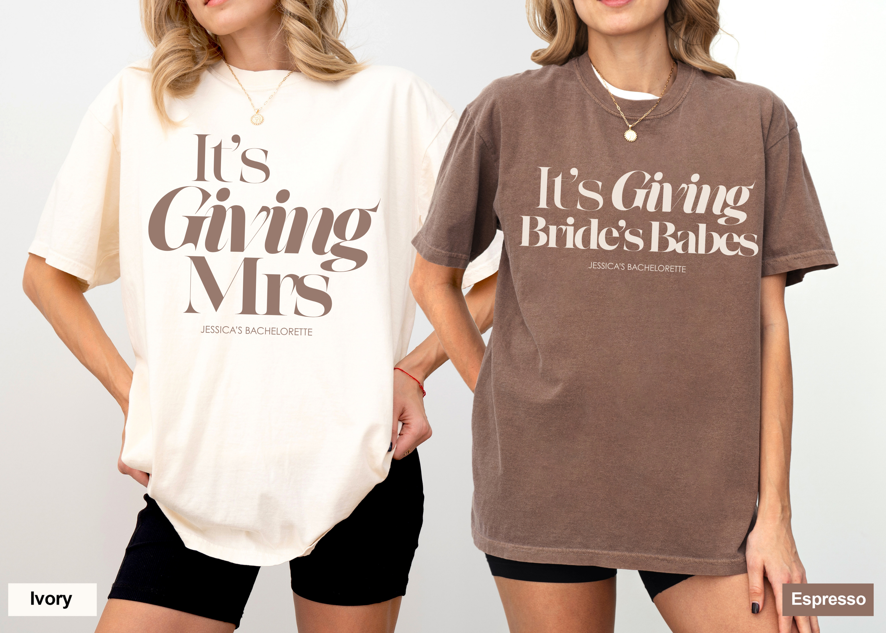 It's Giving Mrs Shirt | Future Mrs T-Shirt - Matching with Crew