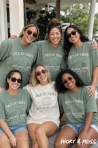 Ocean Tides Beach Birthday Girls Trip Shirts