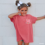 Retro In My Double Digits Era - Custom 10th Birthday Girl Shirt - Add Kid's Name