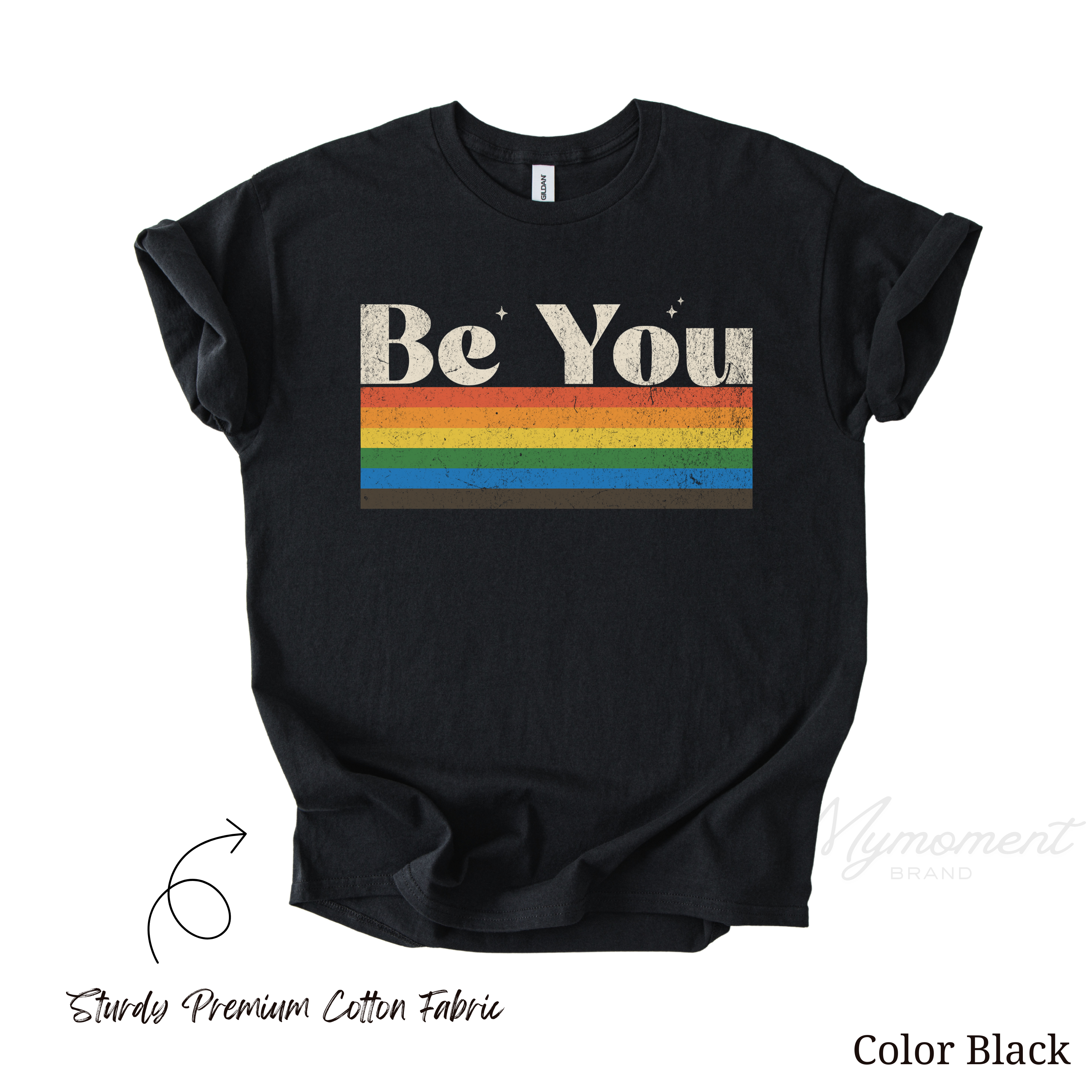 Be You | Rainbow Bisexual Merch LGBTQ Pride Shirt