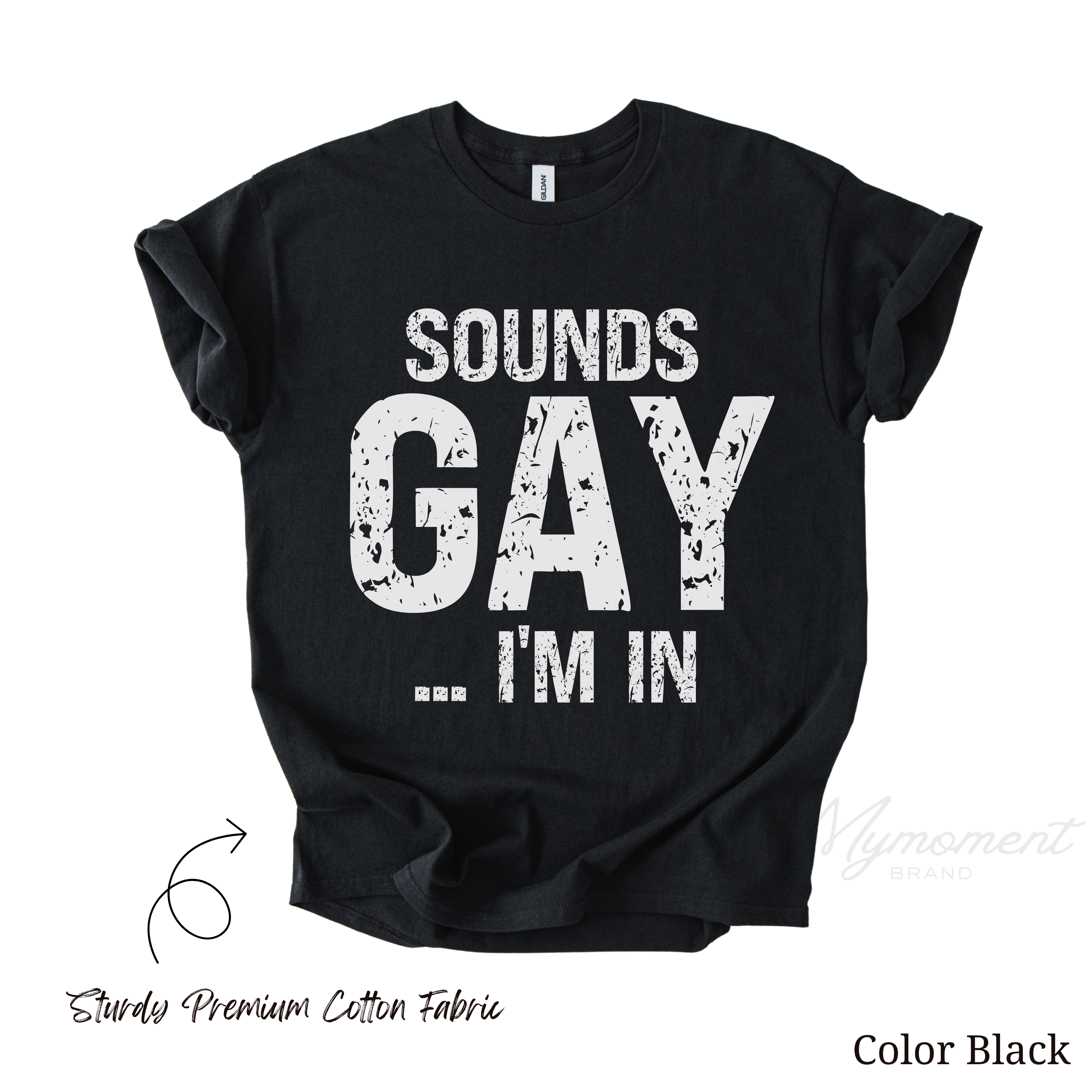 Funny Gay Shirts - Sounds Gay I'm In