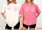 Minimal Seashell Bachelorette Tee for Bride Crew