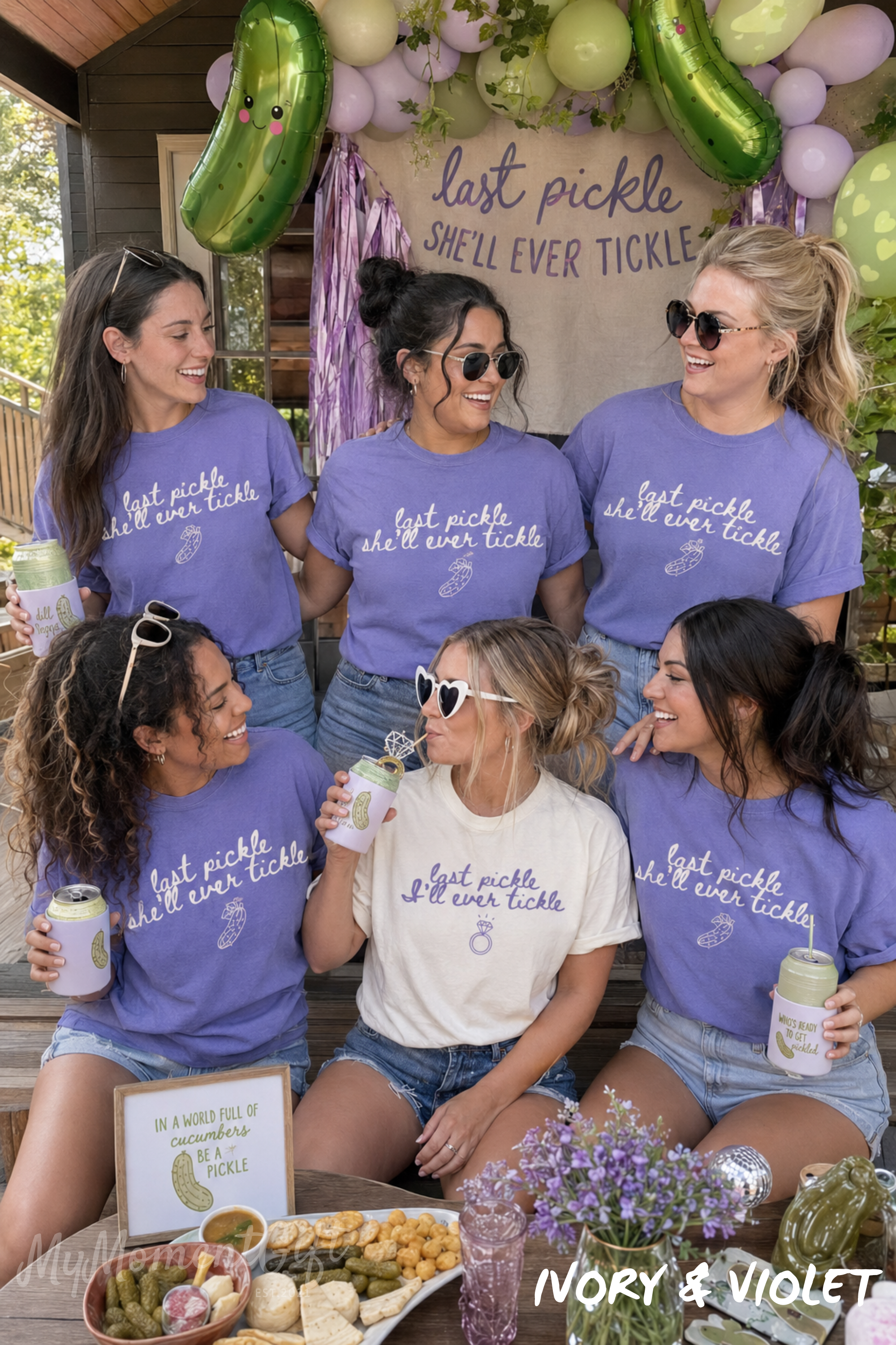 Last Pickle She’ll Ever Tickle Bachelorette Party Shirts