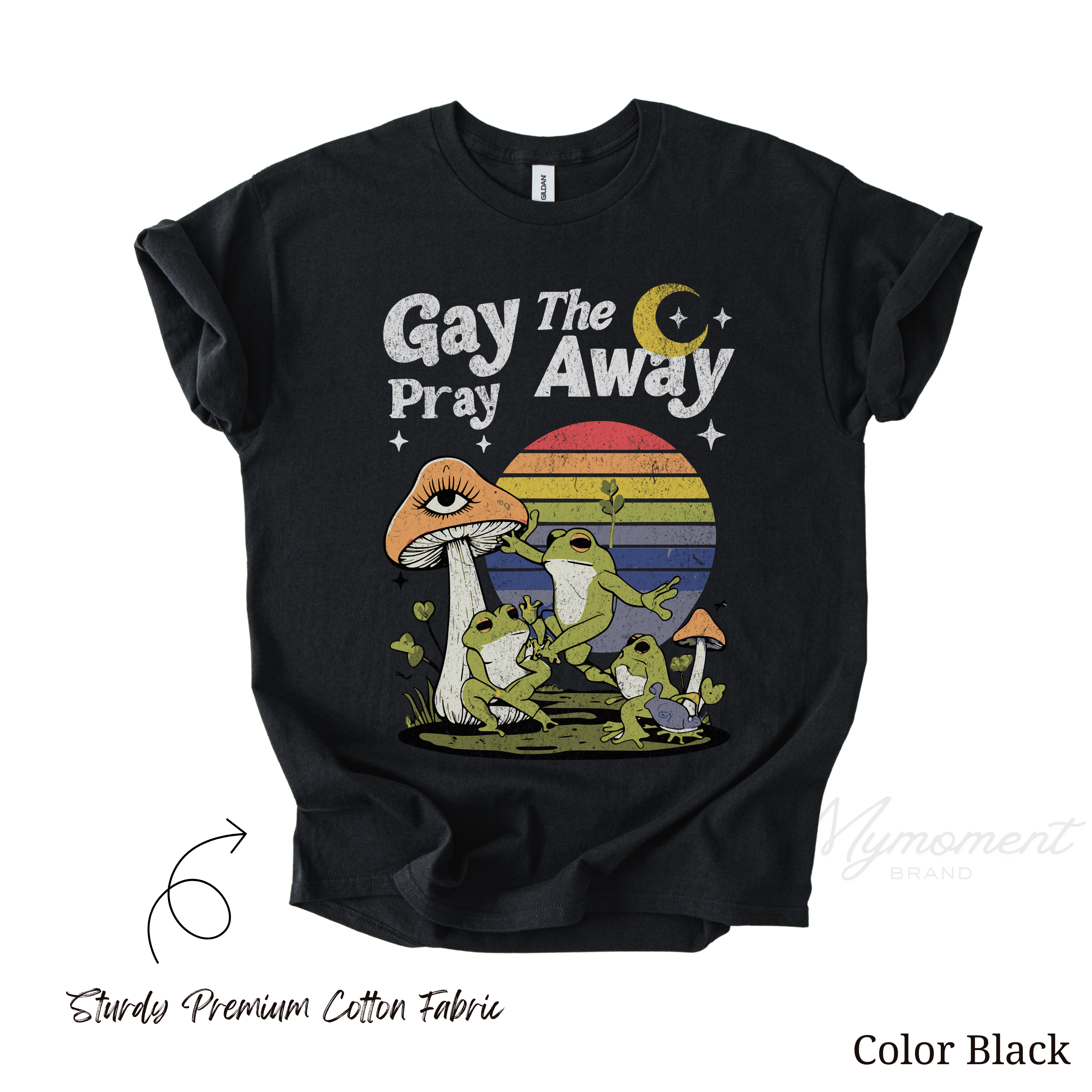 Gay The Pray Away | Graphic LGBTQ Pride Shirt
