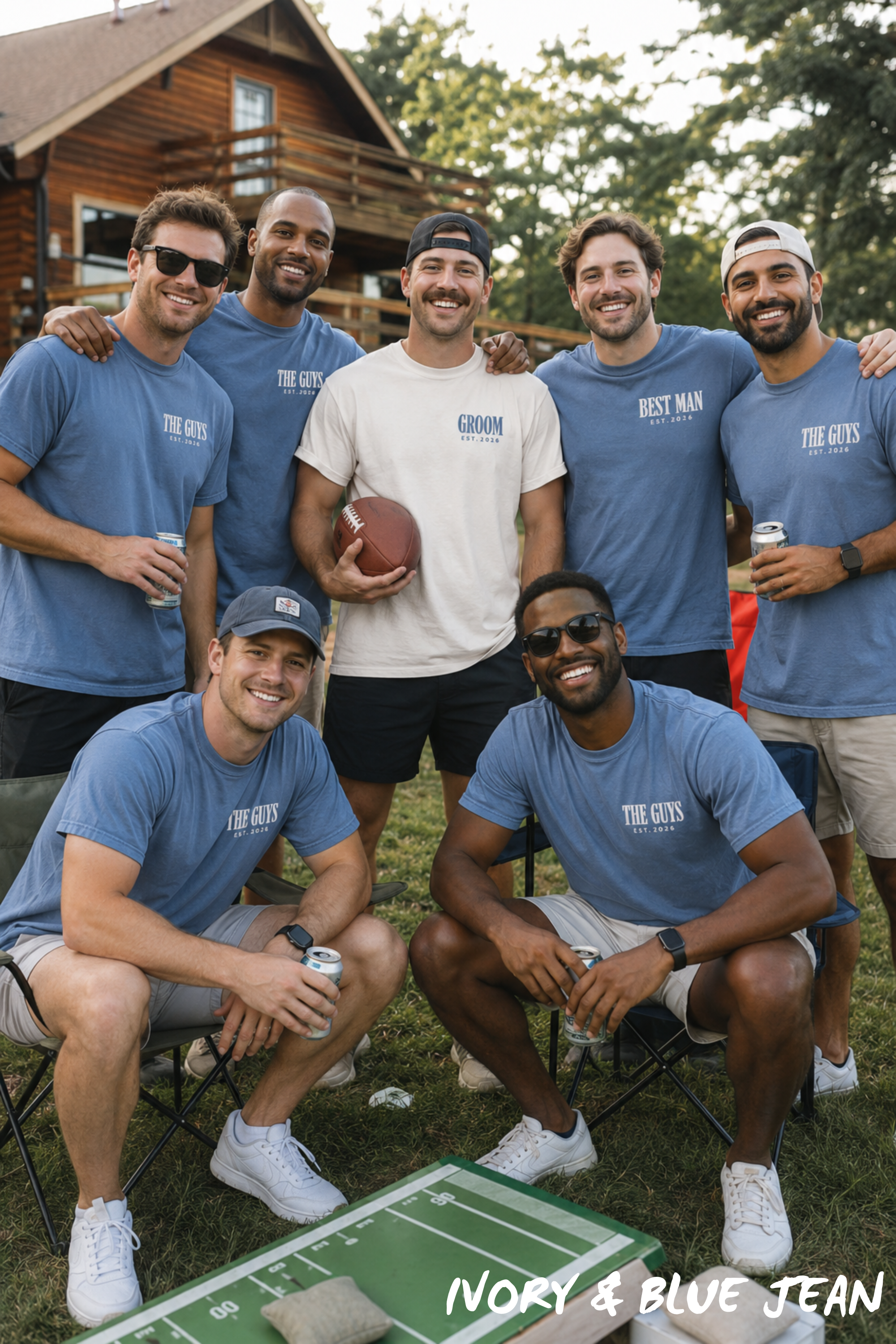 Custom Bachelor Party Shirts for Groom, Best Man & The Guys