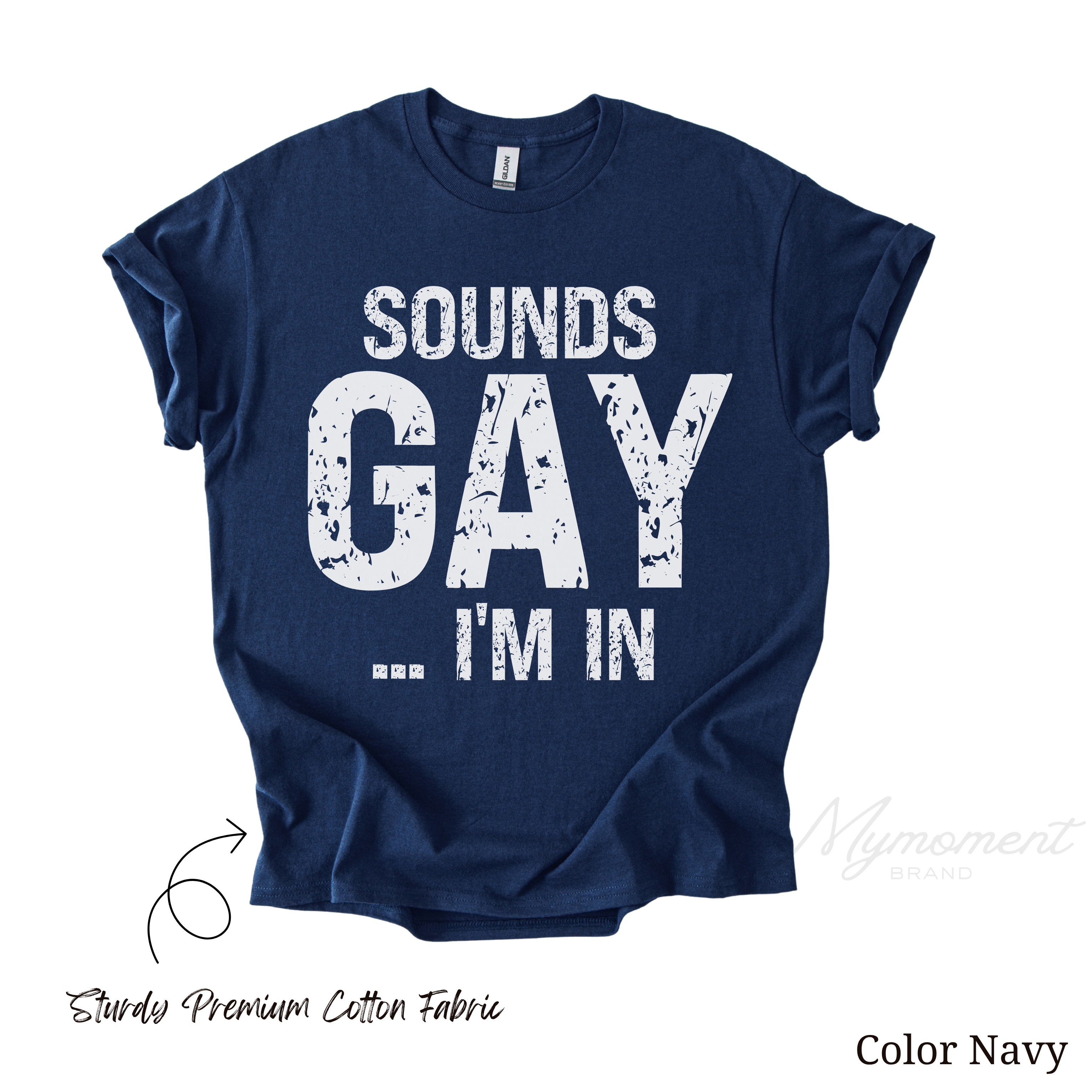 Funny Gay Shirts - Sounds Gay I'm In