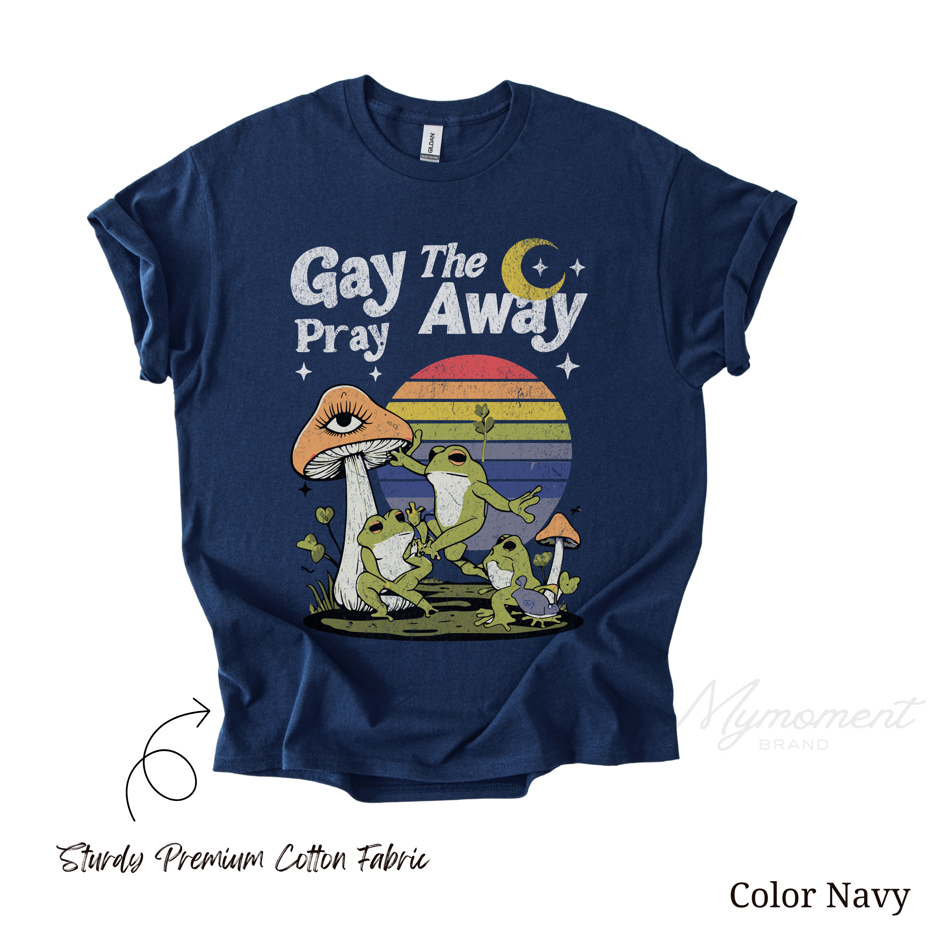 Gay The Pray Away | Graphic LGBTQ Pride Shirt