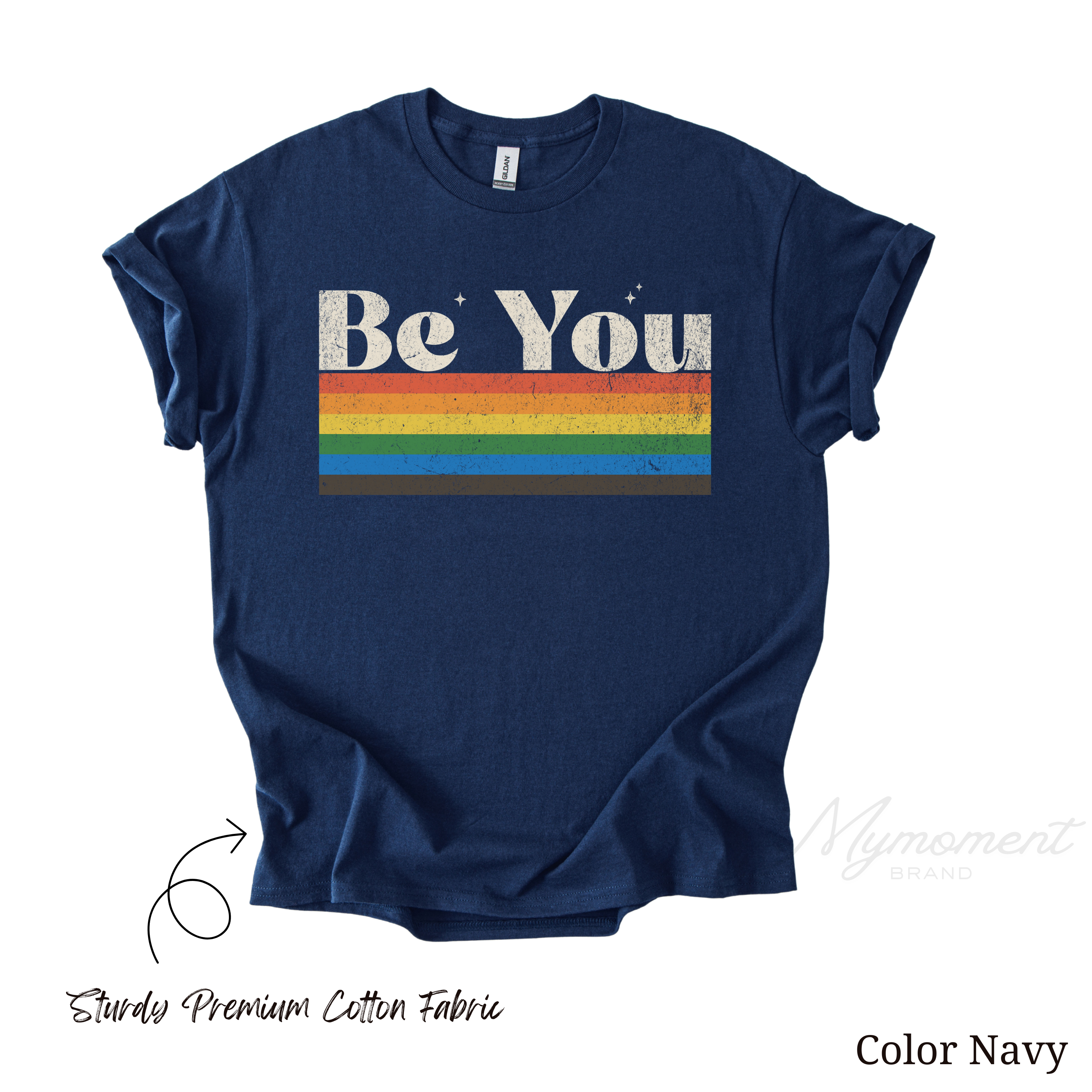 Be You | Rainbow Bisexual Merch LGBTQ Pride Shirt