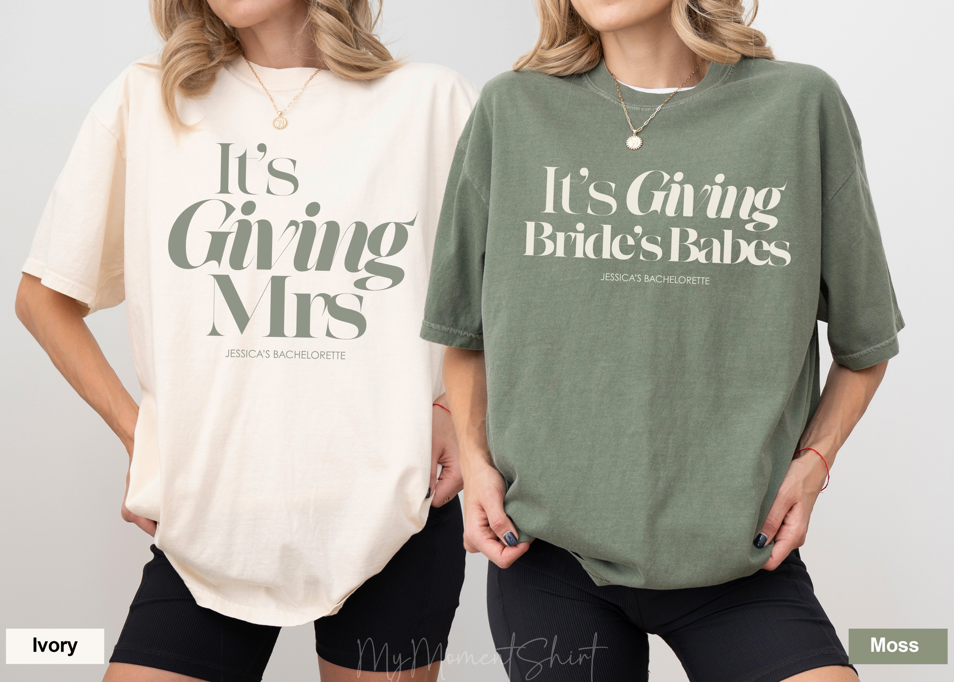 It's Giving Mrs Shirt | Future Mrs T-Shirt - Matching with Crew