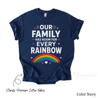 Our Family Has Room For Every Rainbow Pride Family Shirt - Kid Size