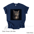 Funny Cat Shirt | Sarcastic Moody Cat Graphic Tee