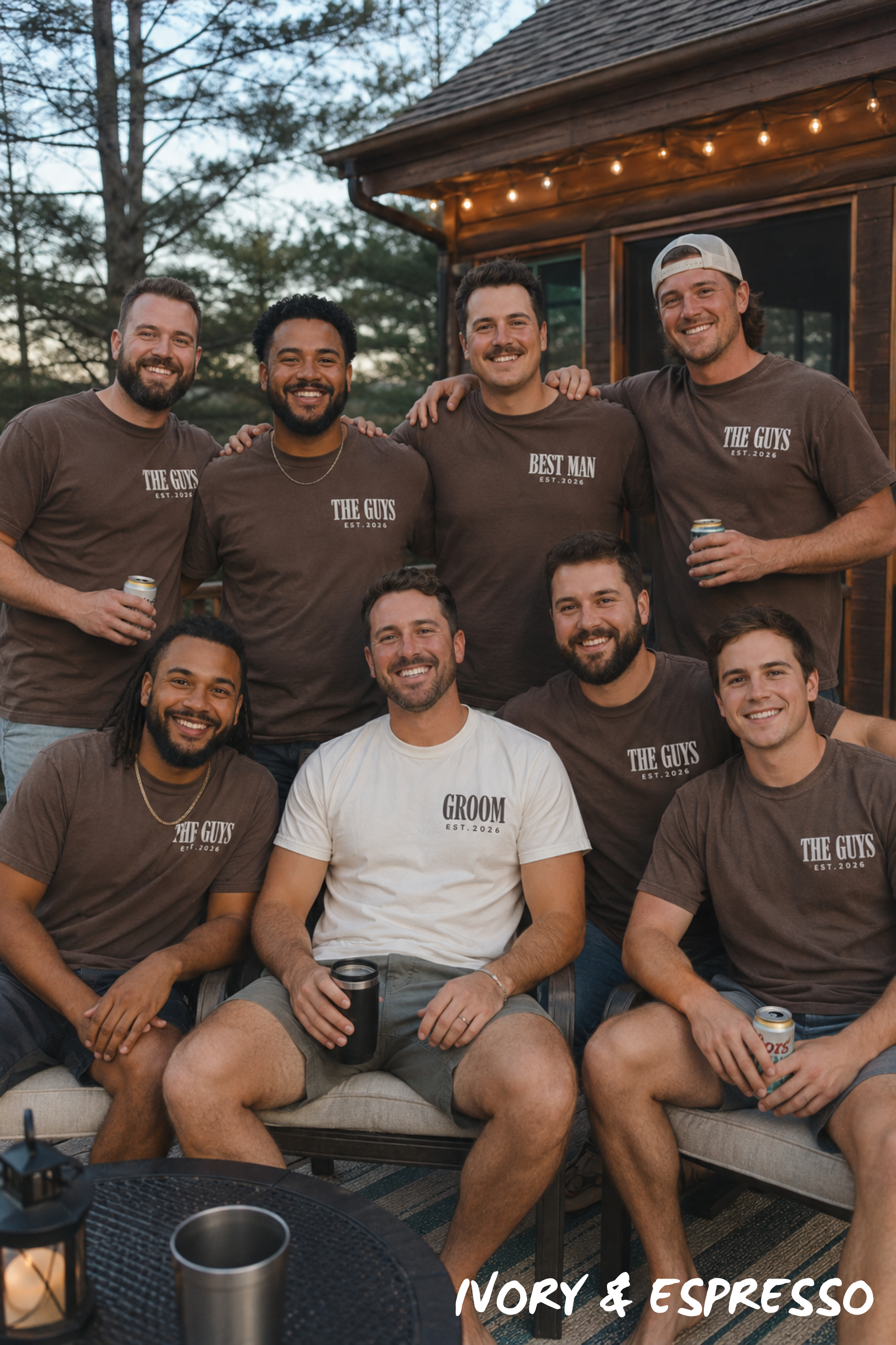 Custom Bachelor Party Shirts for Groom, Best Man & The Guys