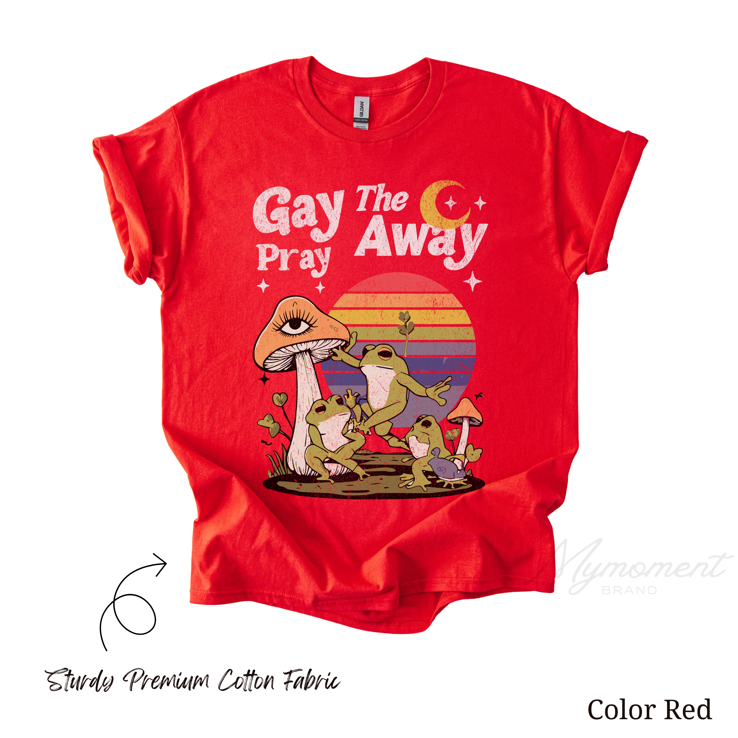 Gay The Pray Away | Graphic LGBTQ Pride Shirt