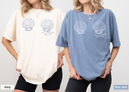 Minimal Seashell Bachelorette Tee for Bride Crew