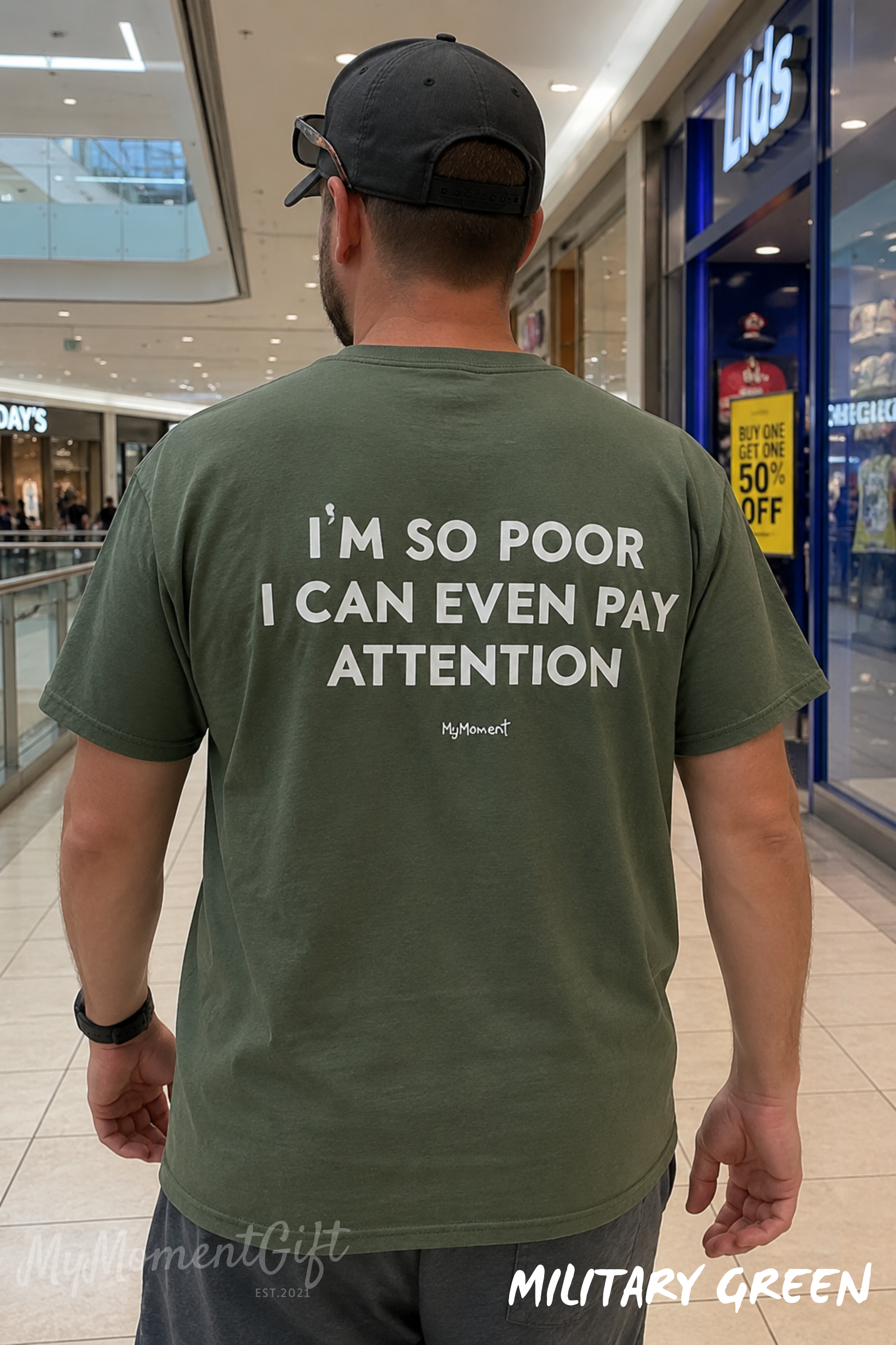 I’m So Poor I Can’t Even Pay Attention Shirt – Funny Graphic Tee