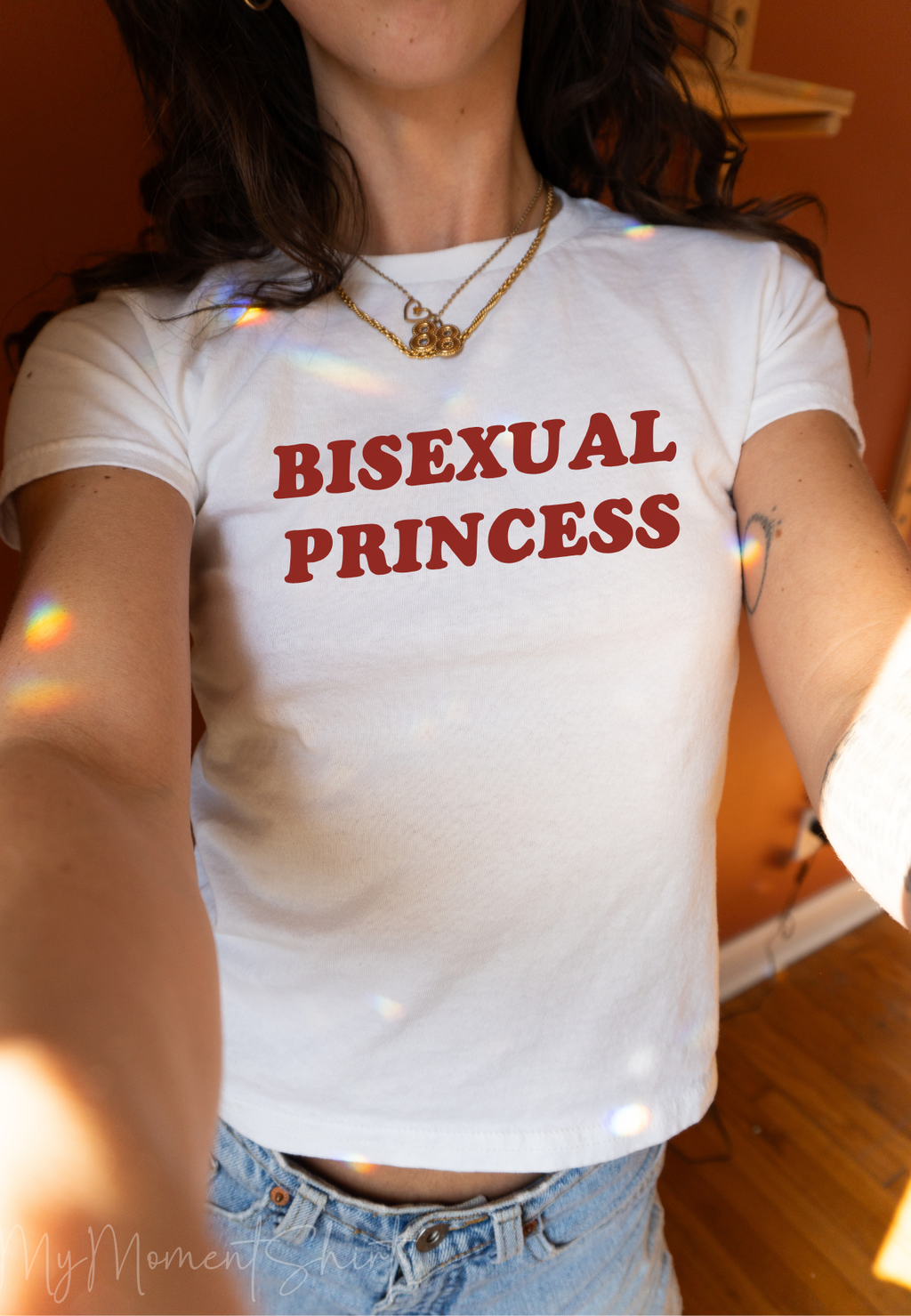 Bisexual Princess Shirt | Pride LGBTQ Y2K Baby T-Shirt